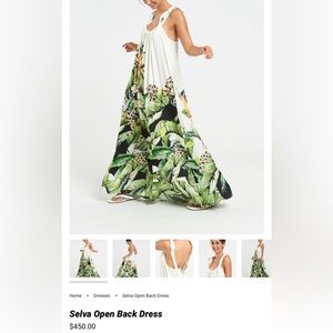 🍃 NWT Sigal Selva Open Back Dress🍃 XS-Small